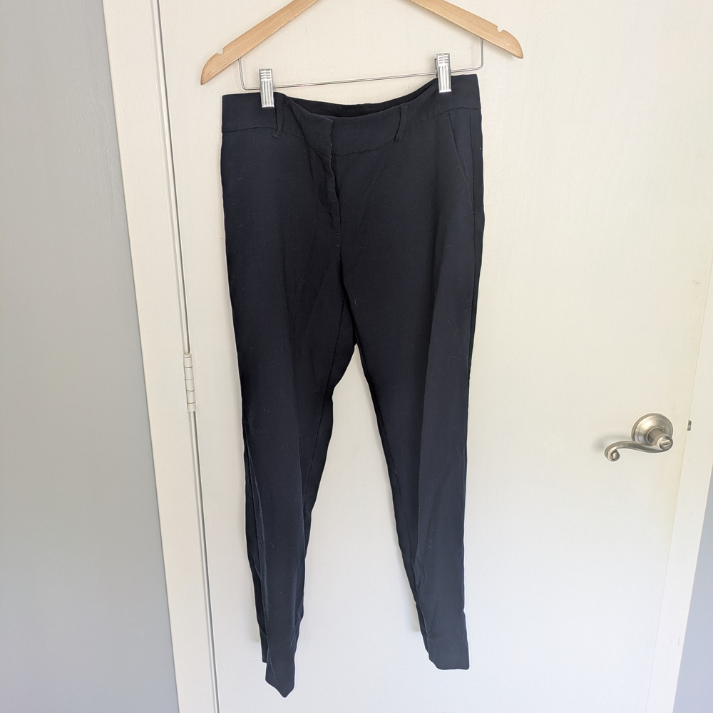 Black Slim Fit Trousers